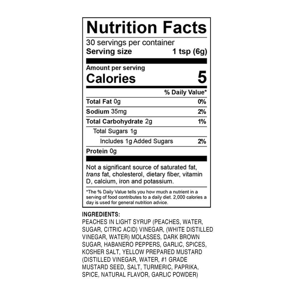 Hotter Than Hal Peach Habanero